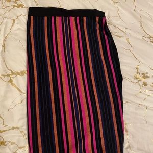 Multi Color Sweater skirt